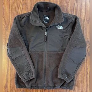 The North Face Denali Brown Fleece Jacket YOUTH SZ L 12 Polartec Recycled $130